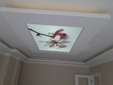 Misafir odas� gergi tavan sistemleri