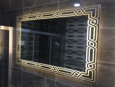 Dekoratif Baklava Par�al� Ayna Ba�ak�ehir