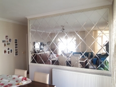 �orlu Dekoratif Ayna Baklava Ayna Dekorasyonlar�